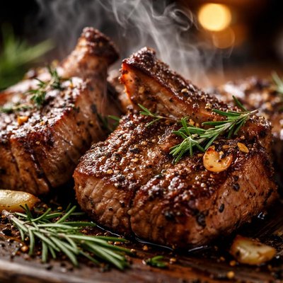 Image of Broiled Venison Chops