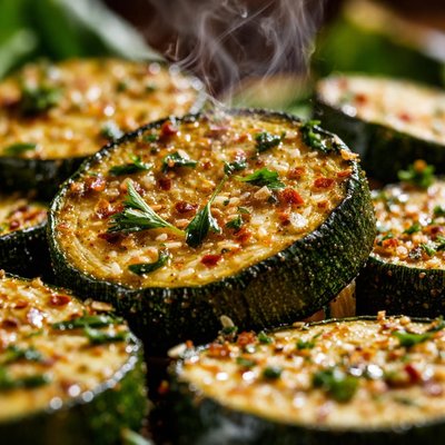 Image of Broiled Zucchini with Herbs