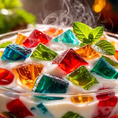 Image of Broken Glass Jello