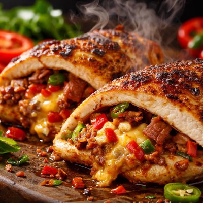 Image of Bronx Firehouse Stuffed Chicken Breasts