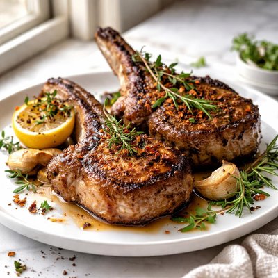Image of Bronzed Veal Chops