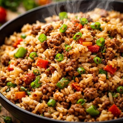 Image of Brown and Dirty Rice