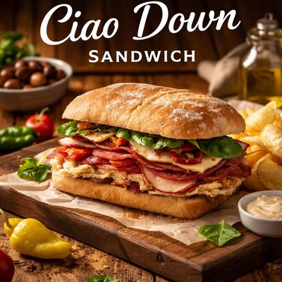 Image of Brown Bag Ideas Ciao Down Sandwich