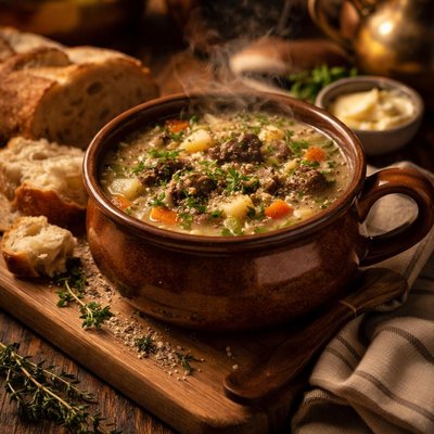 Image of Brown Jug Soup