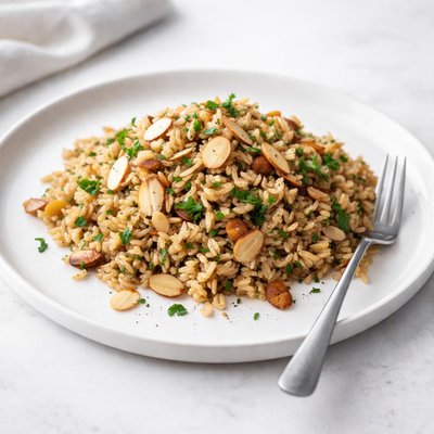 Image of Brown Rice Almondine