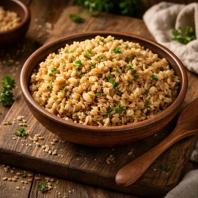 Image of Brown Rice and Barley