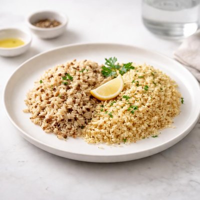 Image of Brown Rice and Bulgur