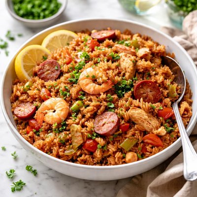 Image of Brown Rice Jambalaya