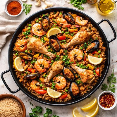 Image of Brown Rice Paella