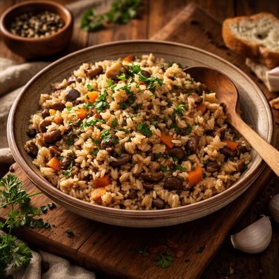 Image of Brown Rice Pilaf
