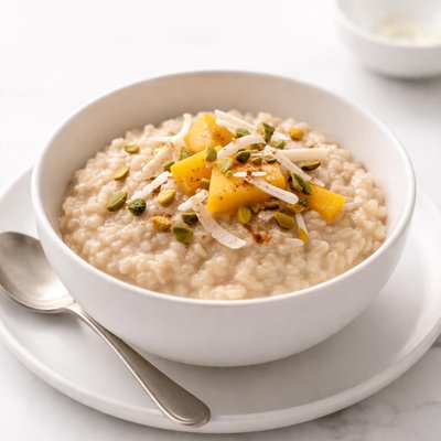 Image of Brown Rice Pudding with Coconut Milk