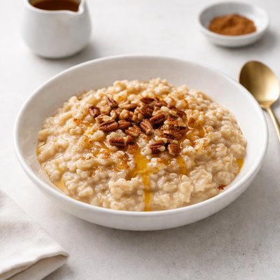 Image of Brown Rice Pudding with Maple Syrup