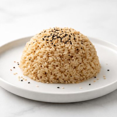 Image of Brown Rice with Sesame Seeds