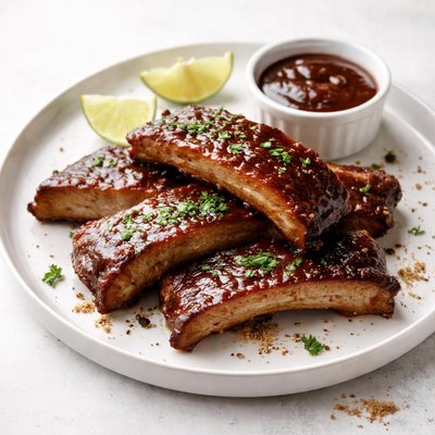 Image of Brown Sugar and Bourbon Ribs