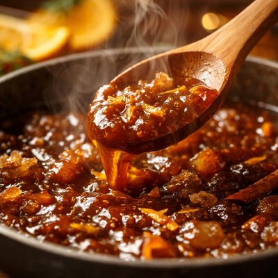 Image of Brown Sugar and Orange Glaze for Ham