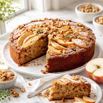 Image of Brown Sugar Apple Cake