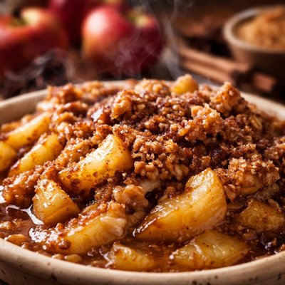 Image of Brown Sugar Apple Pie No Crust