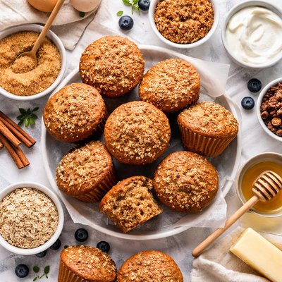 Image of Brown Sugar Bran Muffins