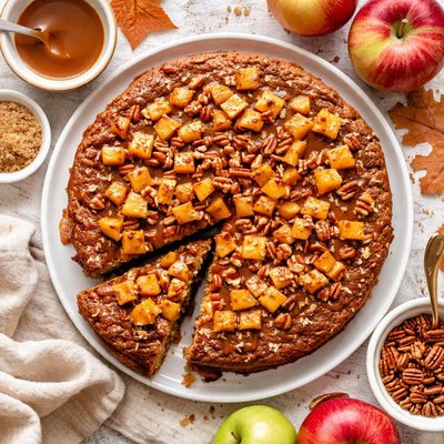 Image of Brown Sugar Caramel Apple Cake