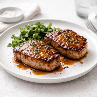 Image of Brown Sugar Glazed Pork Loin Chops