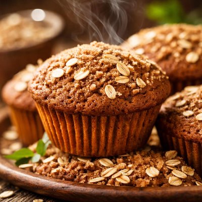 Image of Brown Sugar Oatmeal Muffins
