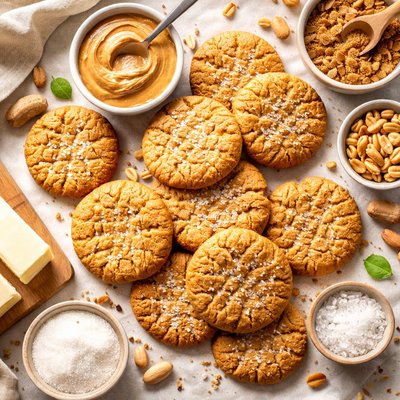 Image of Brown Sugar Peanut Butter Cookies