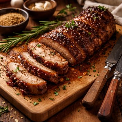 Image of Brown Sugared Pork Tenderloin