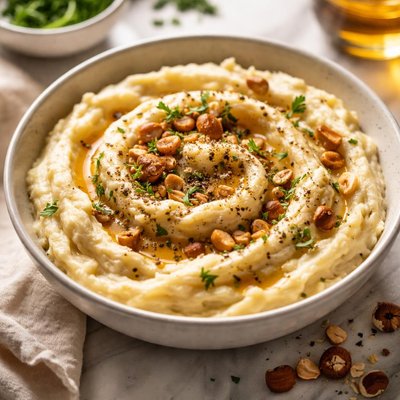 Image of Browned Butter and Hazelnut Mashed Potatoes