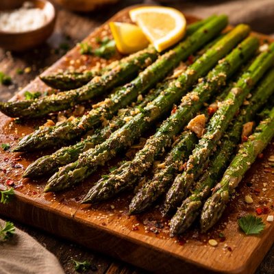 Image of Browned Butter Asparagus