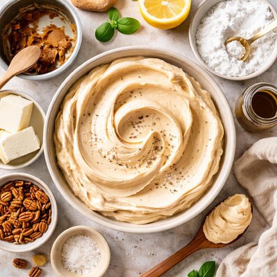 Image of Browned Butter Cream Cheese Frosting