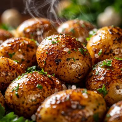 Image of Browned New Potatoes