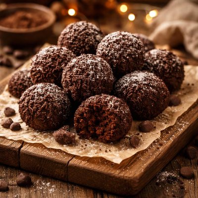 Image of Brownie Balls a K a Pms Dessert