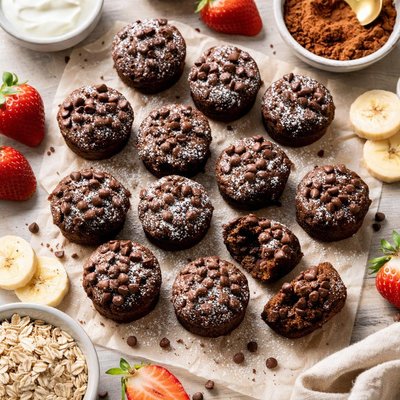 Image of Bocaditos de Brownie sin Soja