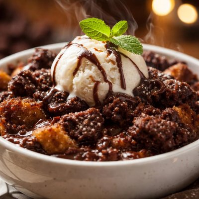 Image of Brownie Bread Pudding