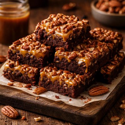 Image of Brownie Caramel Pecan Bars