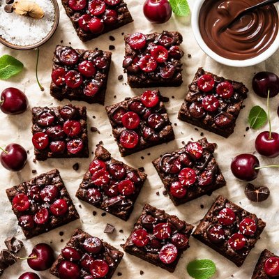Image of Brownie Cherry Bites