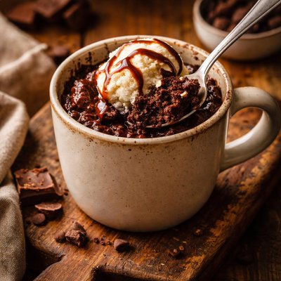 Image of Brownie in a Mug