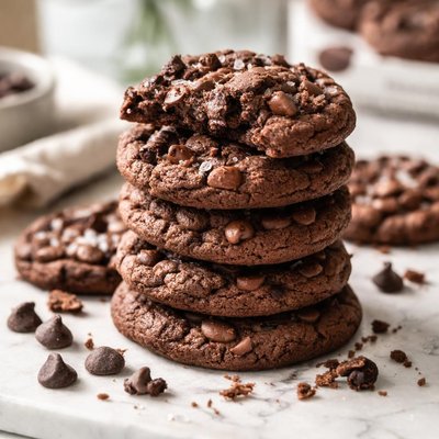 Image of Brownie Mix Double Chocolate Chip Cookies