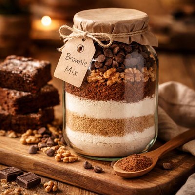 Image of Brownie Mix in a Jar