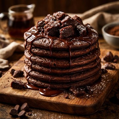 Image of Brownie Pancakes