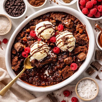 Image of Brownie Pudding Dessert