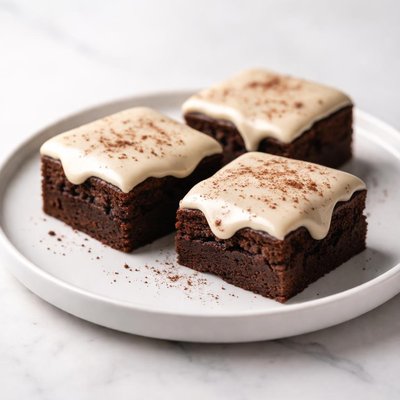 Image of Brownies with Irish Cream Icing