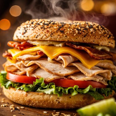Image of Brueggers Turkey Sandwich Makeover