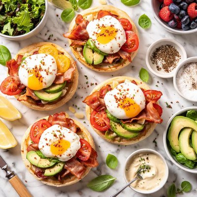 Image of Brunch B T on English Muffins