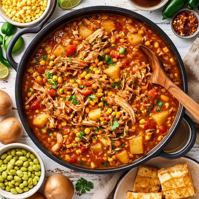 Image of Brunswick Stew Georgia Style Chicken Pork