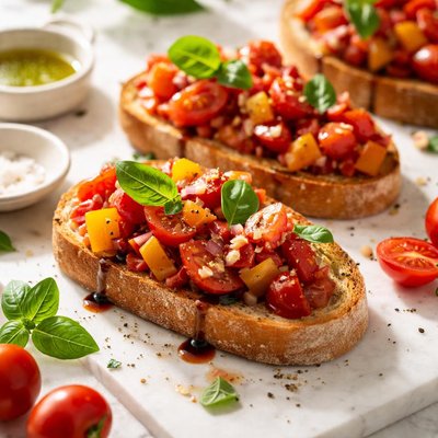 Image of Bruschetta with Tomatoes W W 1 Point