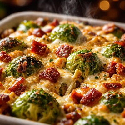 Image of Brussels Beemster and Bacon Gratin