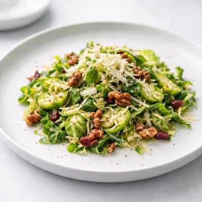 Image of Brussels Sprout Salad with Walnuts