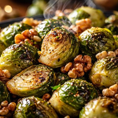 Image of Brussels Sprouts 1 Roasted with Walnuts