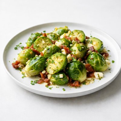 Image of Brussels Sprouts Flemish Style Belgium